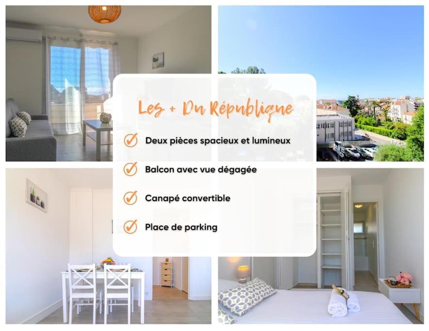 Apartamento Le Republique By Apirent #balcon #climatisation #parking Cannes